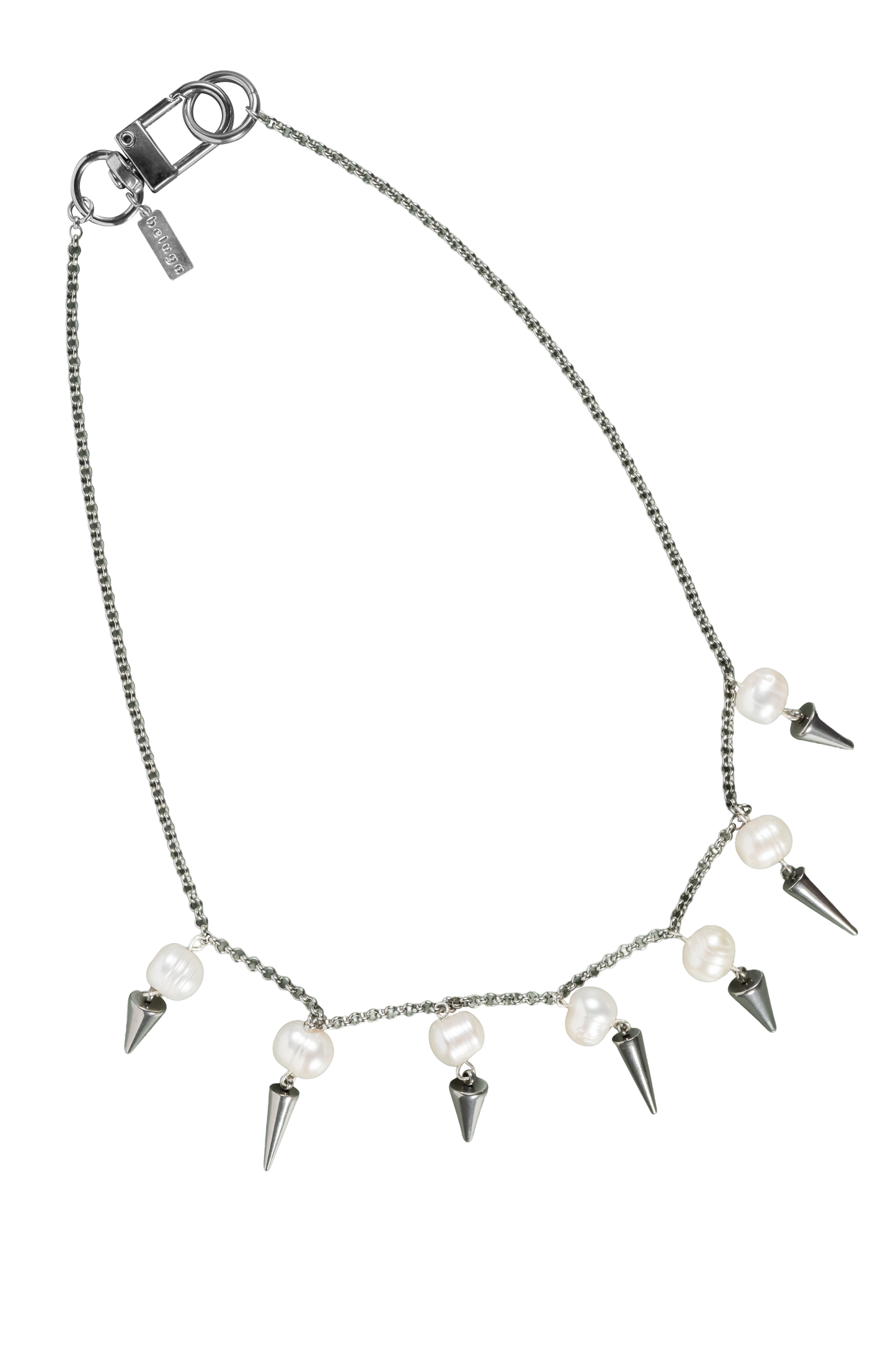 Pearls & Spike Necklace