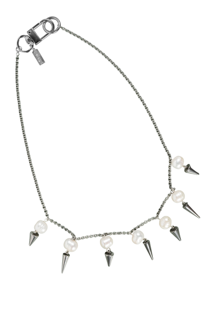 Pearls & Spike Necklace